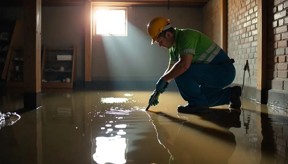 Professional water damage restoration services in Vanderpool, TX